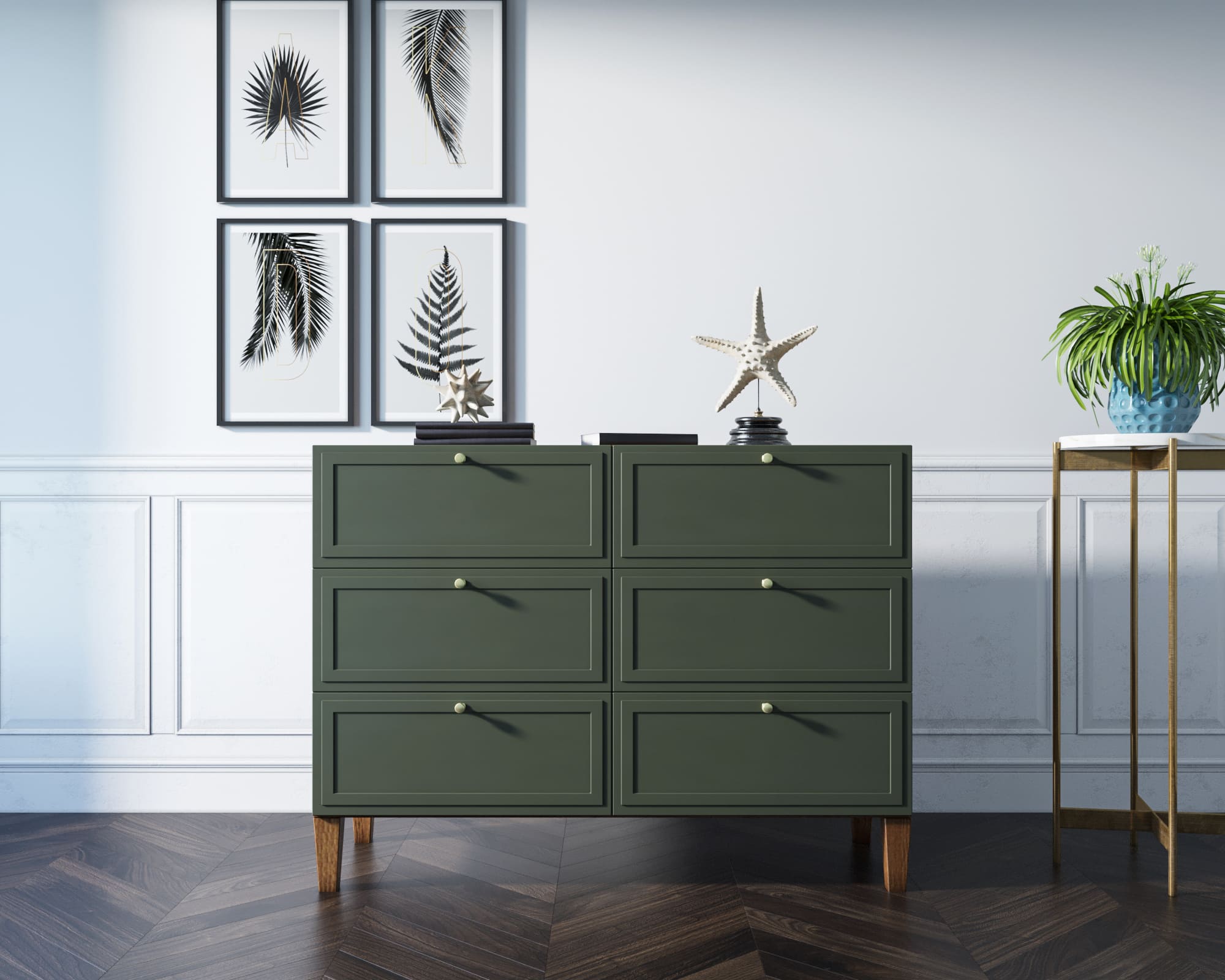 Комод "Andersen" на 6 ящиков арт AN06 в интернет-магазине