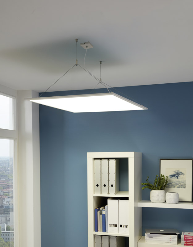 купить 61359 Рама для накладного светильника SALOBRENA 1, 628х628, сталь, белый