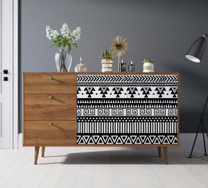 Комод "Berber" с двумя дверками и ящиками 19 принт арт BB05/Print_19 в Москве Комод "Berber" с двумя дверками и ящиками 19 принт арт BB05/Print_19