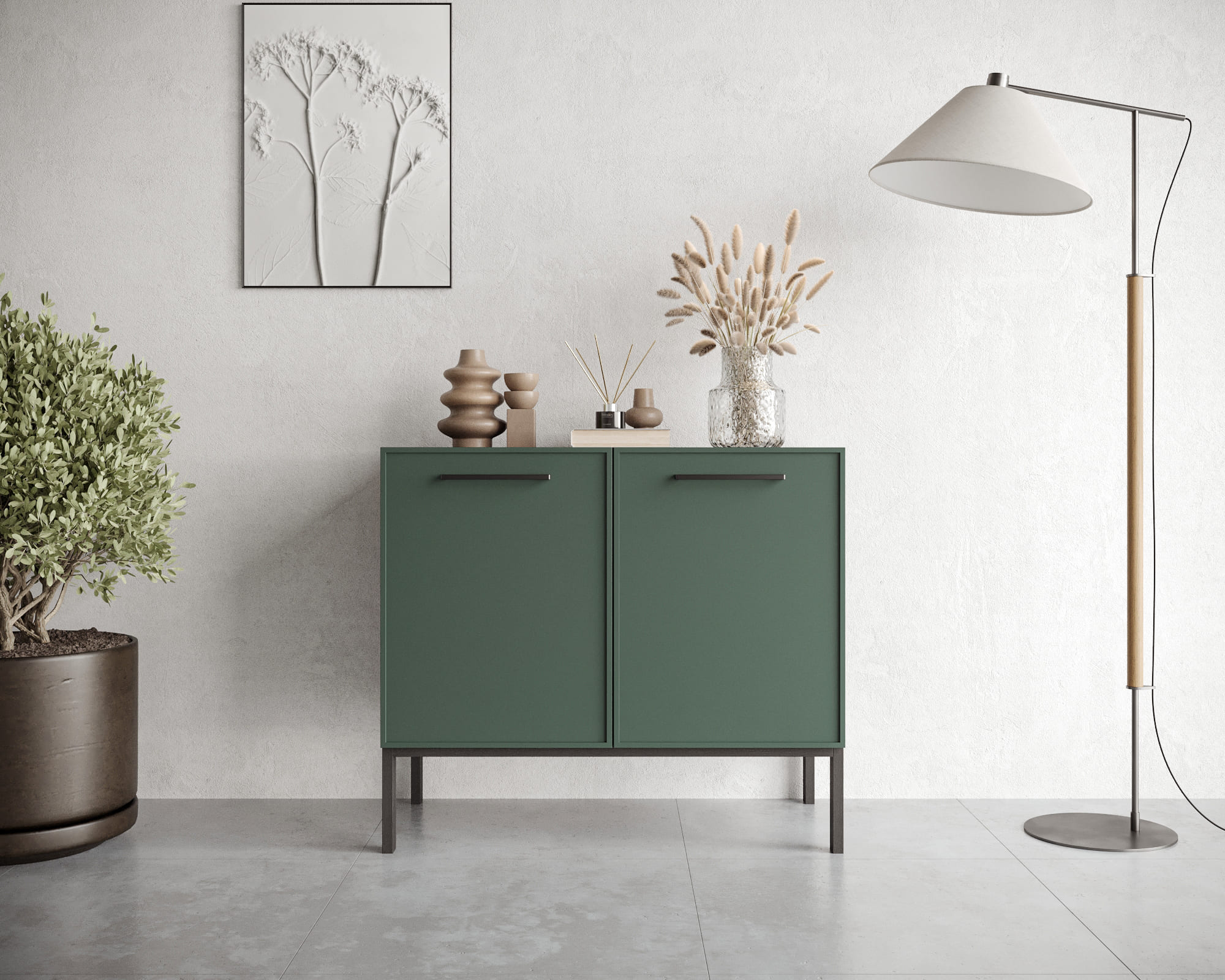 Комод с двумя дверками "Nicole" арт NEM02G в интернет-магазине в Москве Комод с двумя дверками "Nicole" арт NEM02G в интернет-магазине