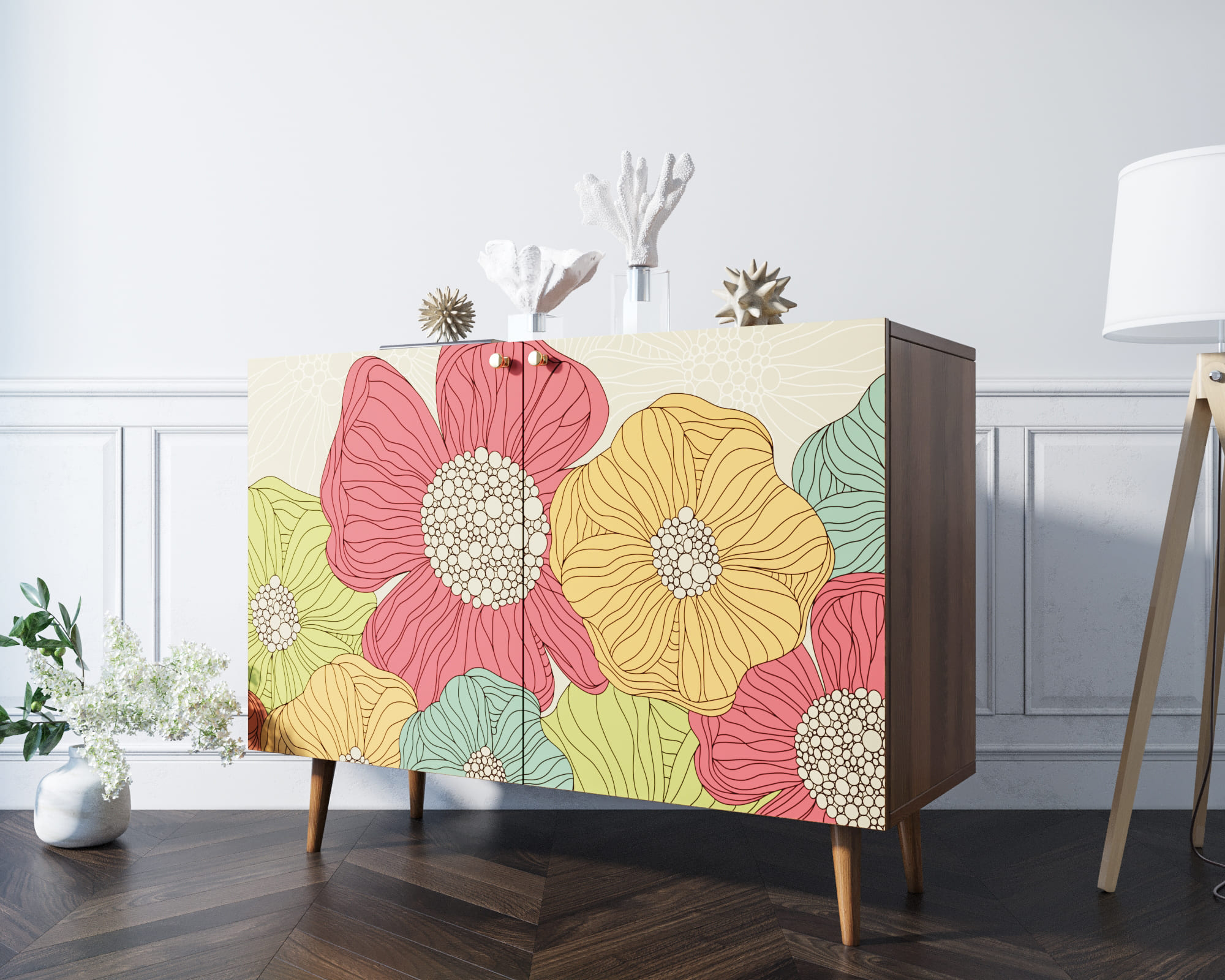 фото Комод "Berber" две дверки 5 принт арт BB04/Print_05 в Москве фото Комод "Berber" две дверки 5 принт арт BB04/Print_05