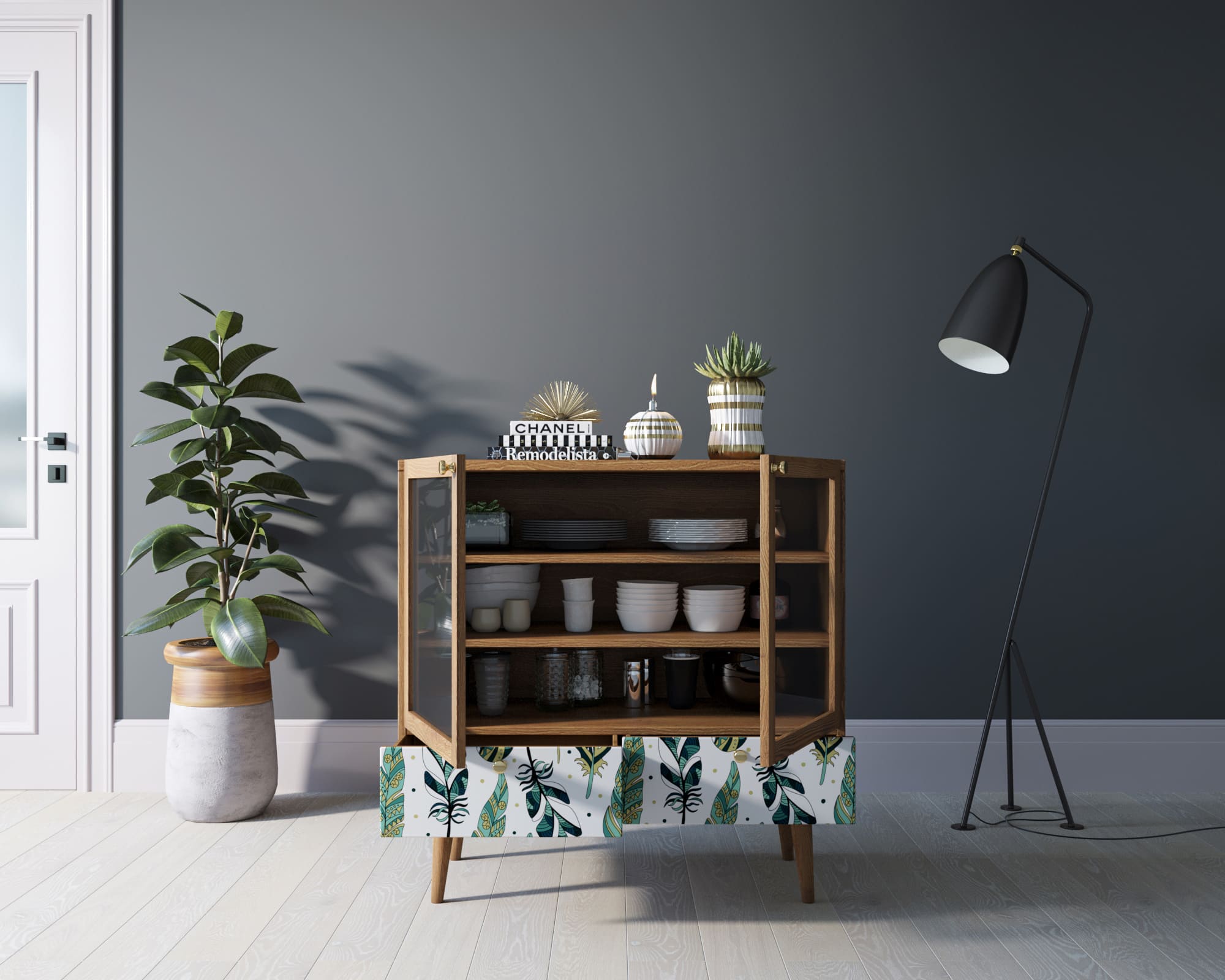 купить Буфет низкий "Berber" принт 44 арт BB47/Print_44 в Москве купить Буфет низкий "Berber" принт 44 арт BB47/Print_44