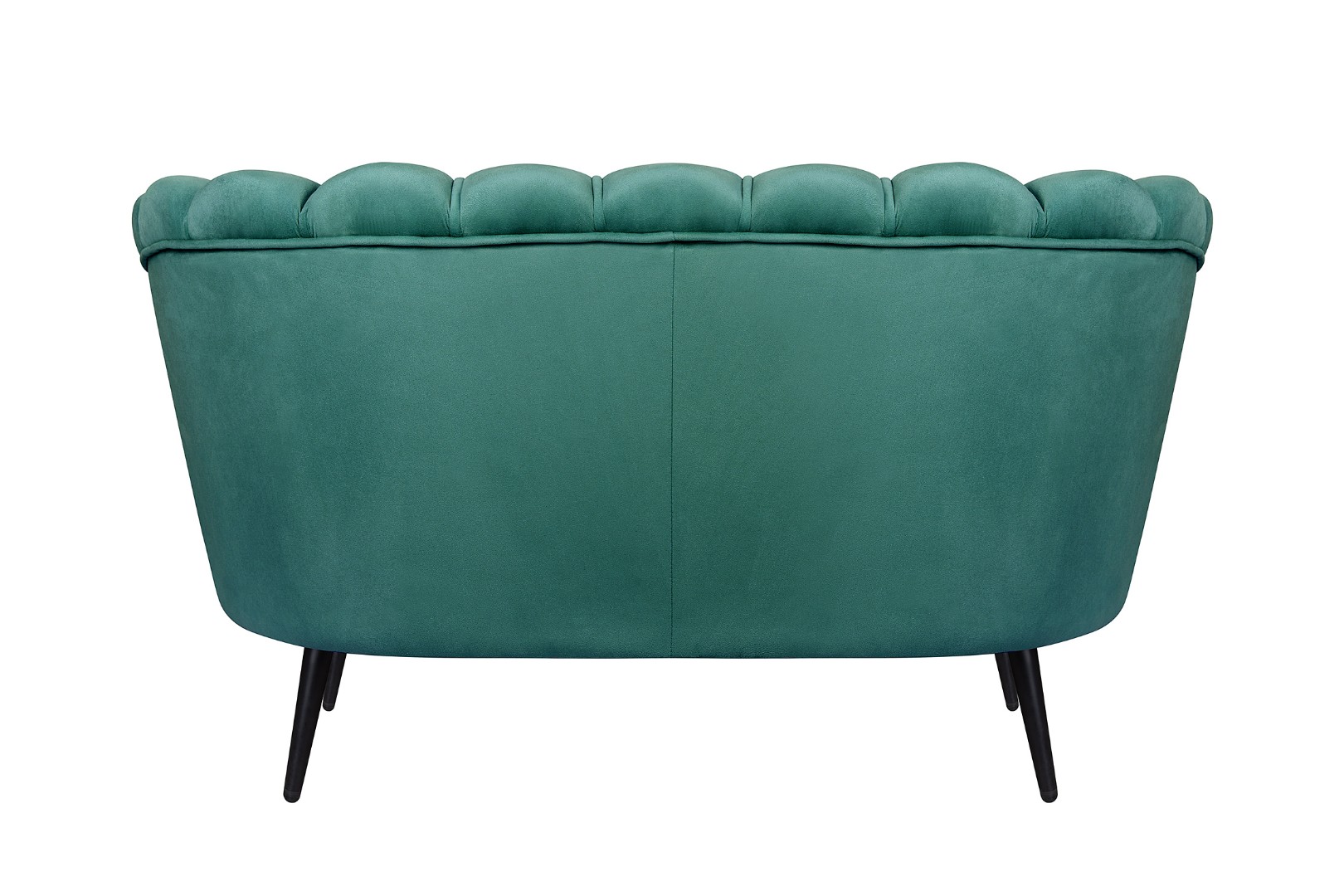 Дизайнерский диван Pearl Double Green V2 на черных ножках в интернет-магазине