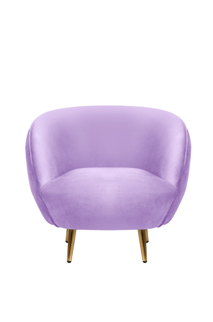 купить Мягкое кресло для гостиниц Small Benee Purple в Москве купить Мягкое кресло для гостиниц Small Benee Purple