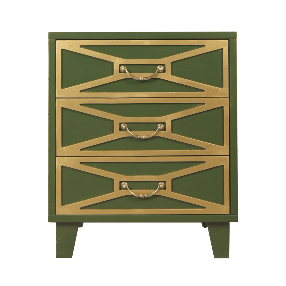 фото Прикроватная тумба "Emerald" арт DSC10523ETG Зеленый