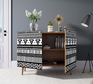 купить Комод "Berber" две дверки 19 принт арт BB04/Print_19