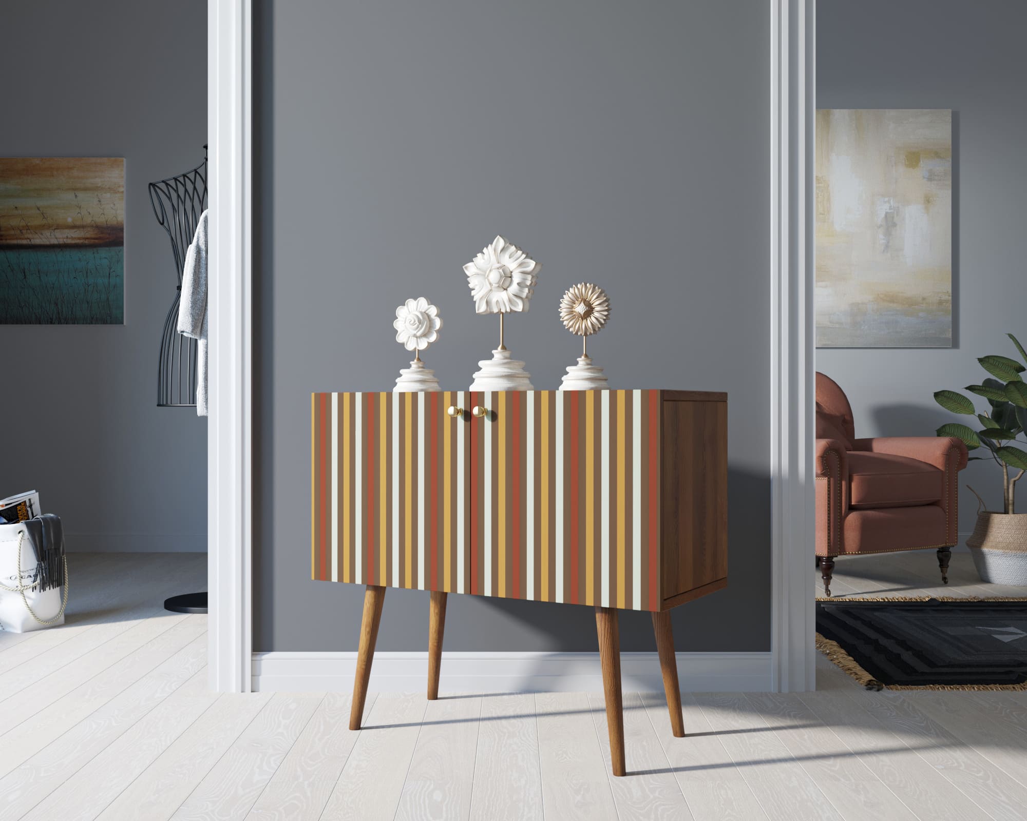 фото Комод на высоких ножках "Berber" малый принт 20 арт BB13/Print_20 в Москве фото Комод на высоких ножках "Berber" малый принт 20 арт BB13/Print_20