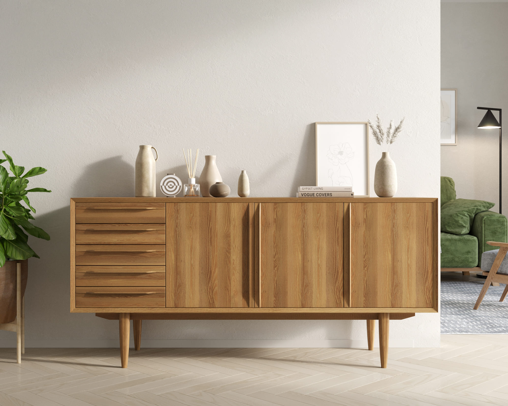 заказать Комод "Bruni" три дверки арт BR04 в Москве заказать Комод "Bruni" три дверки арт BR04