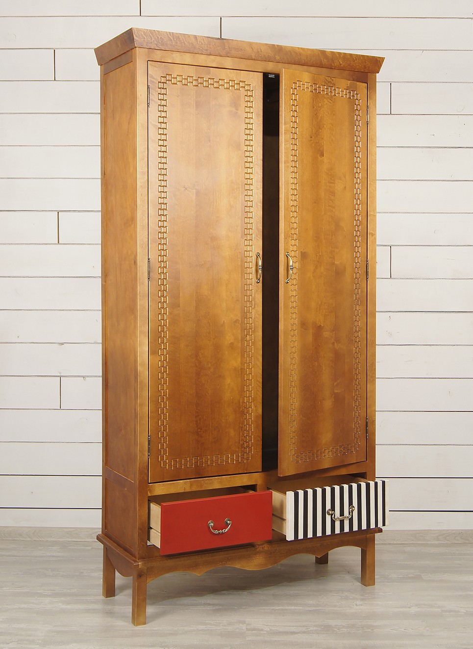 заказать Шкаф двустворчатый "Gouache Birch" арт М10527ETG