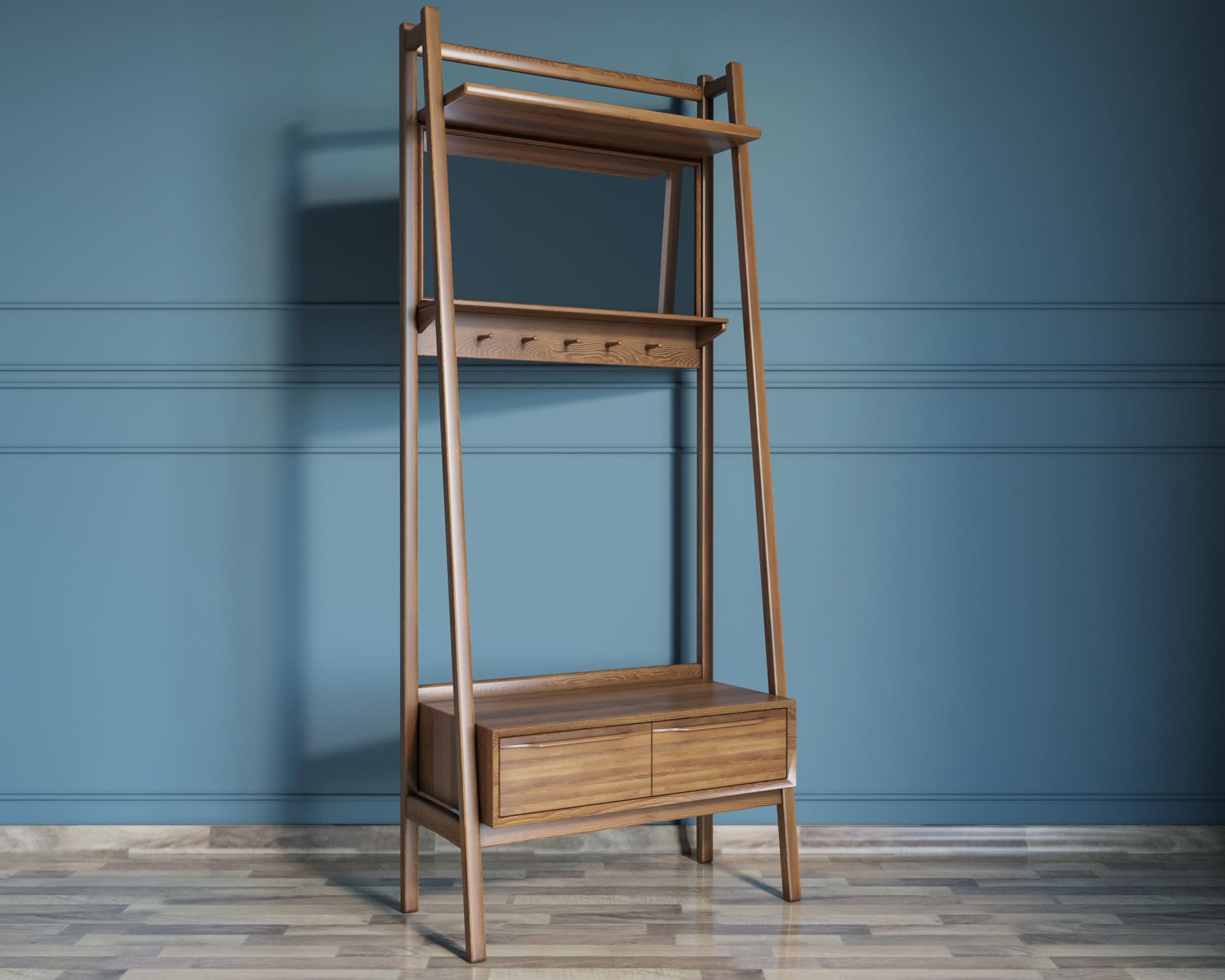 фото Прихожая из массива дерева "Bruni" арт BR28