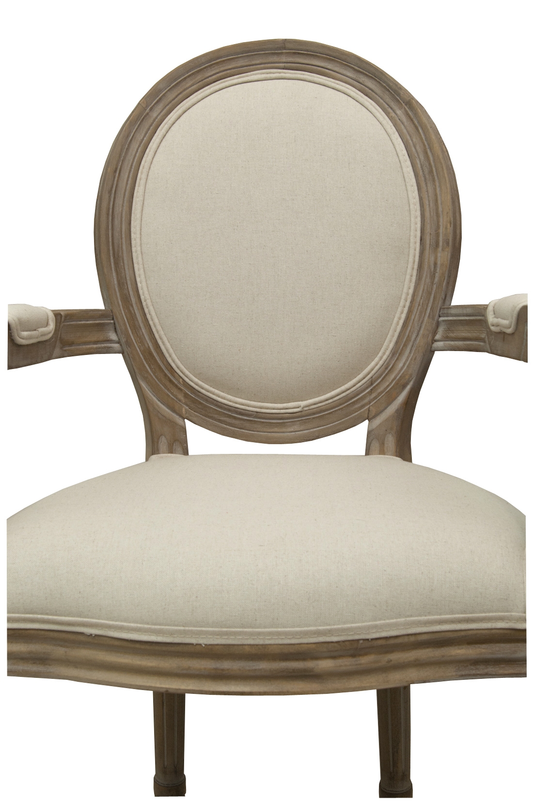 фото Мягкий стул с подлокотниками Volker Arm Beige