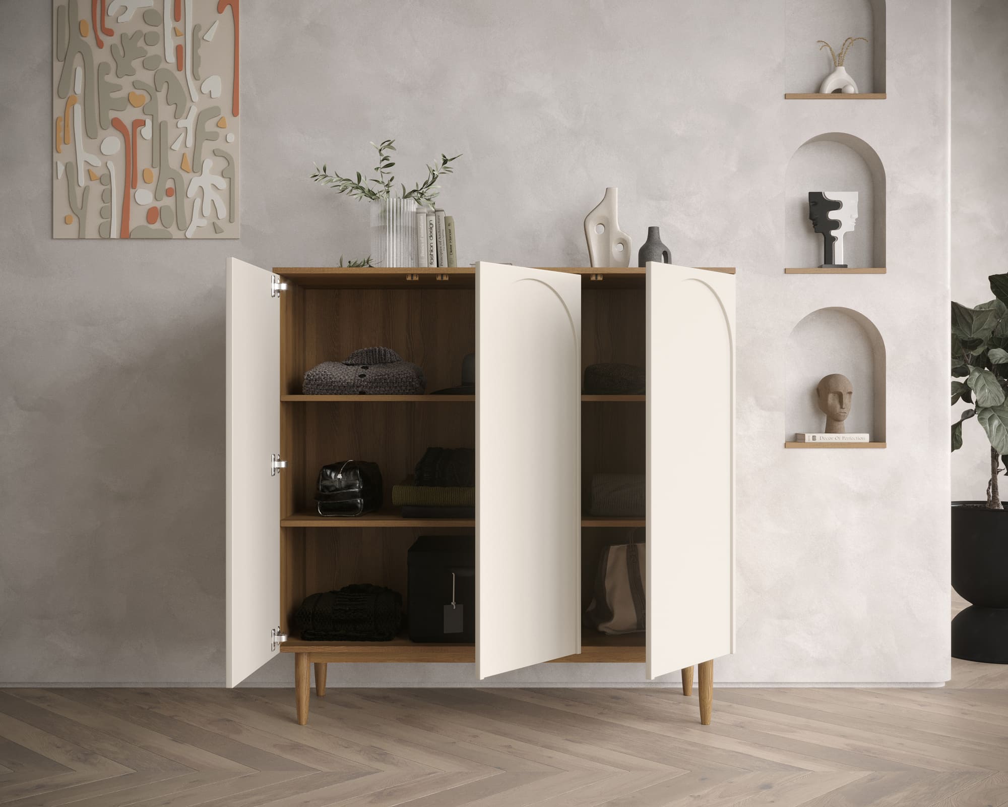 Комод с тремя дверками "Arka" AR19 в интернет-магазине