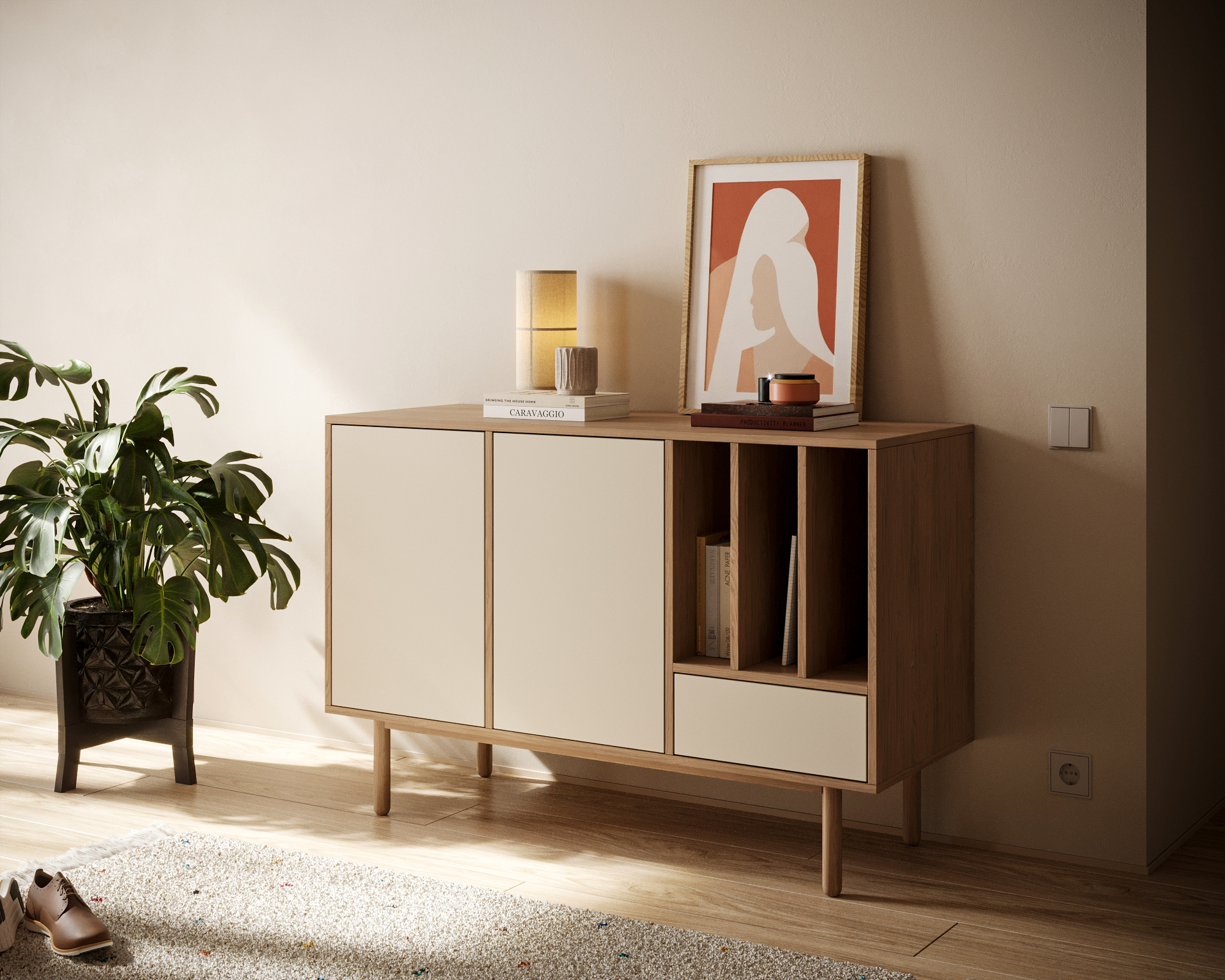 заказать Комод с двумя дверками и ящиком "Alice" арт ALC02 в Москве заказать Комод с двумя дверками и ящиком "Alice" арт ALC02