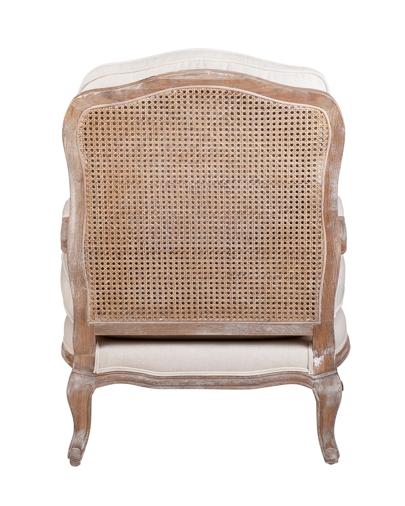 Мягкое полукресло с подлокотниками Niro Rattan Beige в интернет-магазине