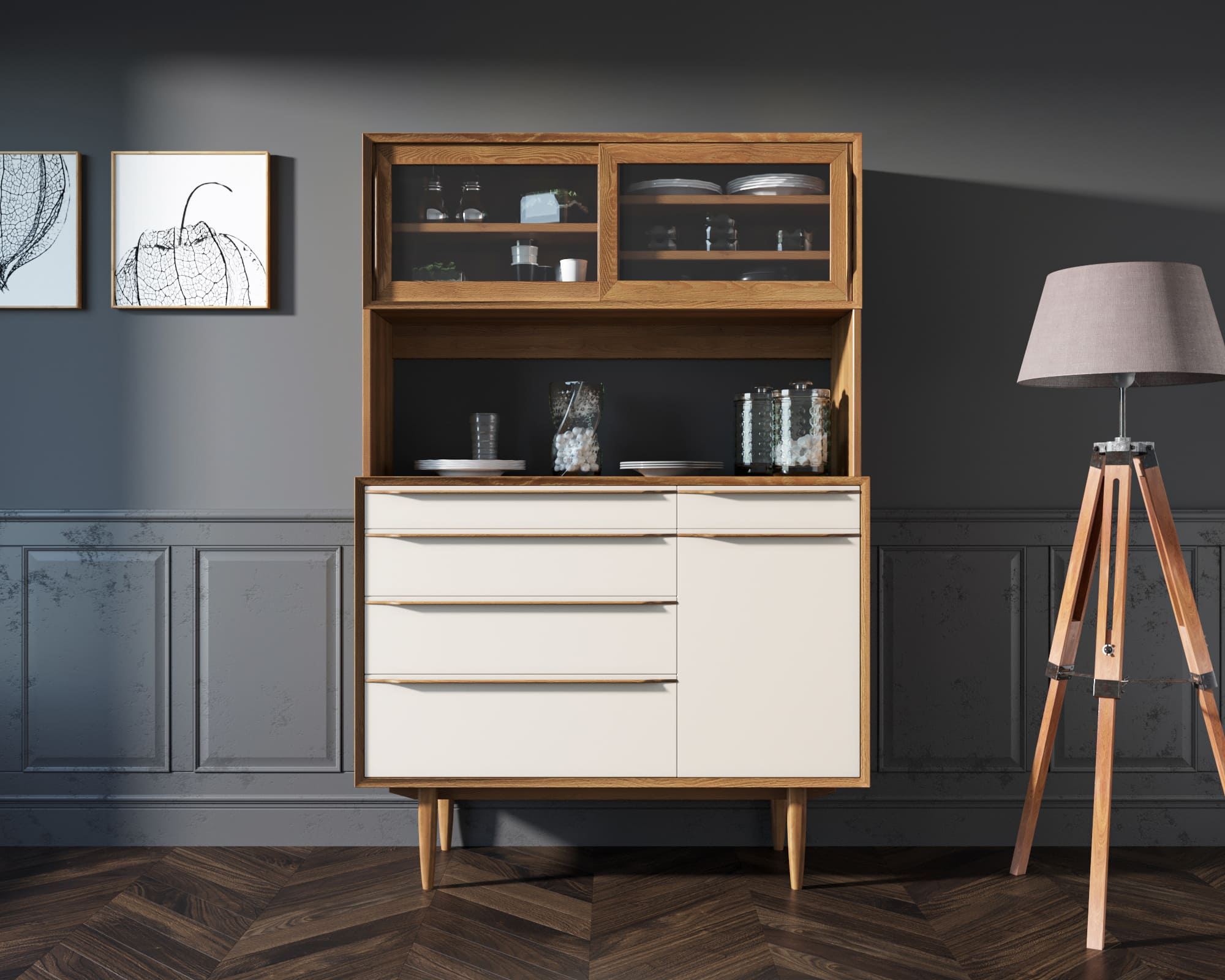 фото Буфет "Bruni white" арт BR38WH в Москве фото Буфет "Bruni white" арт BR38WH