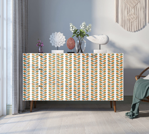 купить Комод "Berber" с двумя дверками и ящиками принт 23 арт BB17/Print_23