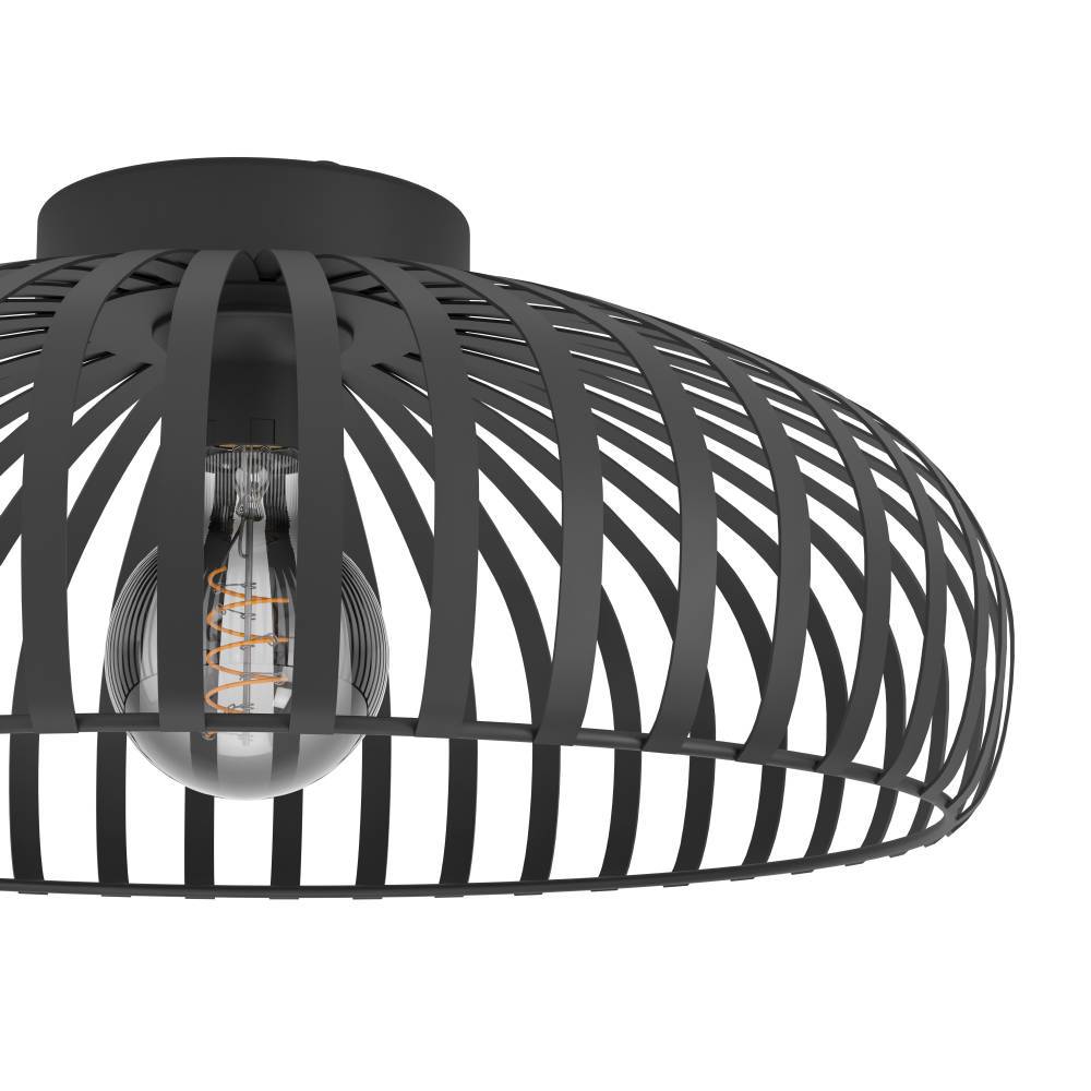 купить 900721 Потолочный светильник MOGANO 3, 1X40W (E27), H180, ?430, сталь, черный в Москве купить 900721 Потолочный светильник MOGANO 3, 1X40W (E27), H180, ?430, сталь, черный