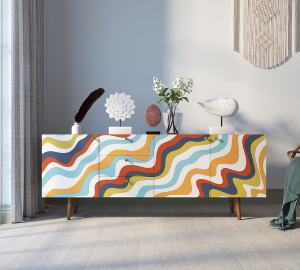 Комод "Berber" удлиненный принт 21 арт BB11/Print_21