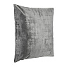 420074 Подушка декоративная SINGU, L450, B450, наволочка: 100% полиэстер, серебристый  наполнитель: 100% полиэстер
