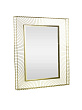 425036 Зеркало декоративноеMASINLOC, L600, B50, H900, сталь, зеркальное стекло, золотой №0
