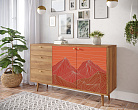 Комод "Berber" с двумя дверками и ящиками 49 принт арт BB05/Print_49 №4