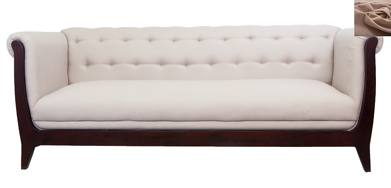 Классический диван Delvin коричневый в Москве Классический диван Delvin коричневый