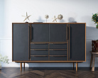 Большой комод "Bruni Black" арт BR09Black №0