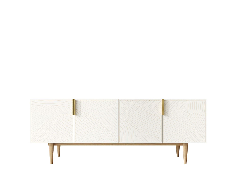 Комод под TV с четыремя дверками "Line" LN06/GR1/beige в Москве Комод под TV с четыремя дверками "Line" LN06/GR1/beige