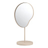 425053 Зеркало декоративное настольное MUNGERANIE, L190, B125, H330, зеркальное стекло, металл, песочный