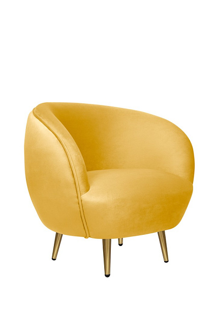 Мягкое кресло Small Benee Yellow