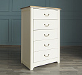 Бежевый комод "Olivia" высокий на 5 ящиков арт GA3005C №2