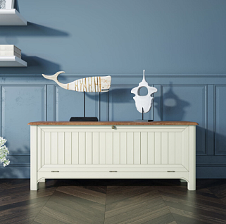 Лавка "Olivia"  из массива березы в бежевом цвете арт GA1003-2C