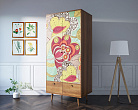 Шкаф двухстворчатый "Berber" принт 6 арт BB16/Print_06 №3