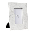 423175 Фоторамка SIAYAN L190, B30, H240 стекло, мрамор, белый №0