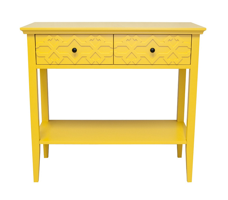 Дизайнерская консоль Friz Yellow в Москве Дизайнерская консоль Friz Yellow