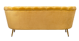 Дизайнерский диван Pearl Triple Yellow №3