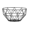 427083 Чаша декоративная UEDA, H130, ?250, сталь, черный