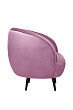 Мягкое кресло Small Benee Pink на черных ножках №2