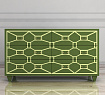 Зеленый комод "Emerald" 6 ящиков арт DSC348ETG