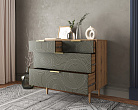 Комод с четыремя ящиками "Line" R22/browngrey №1