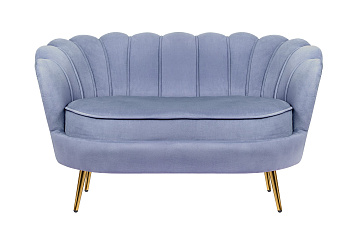 Диван ракушка Pearl Double Blue в Москве