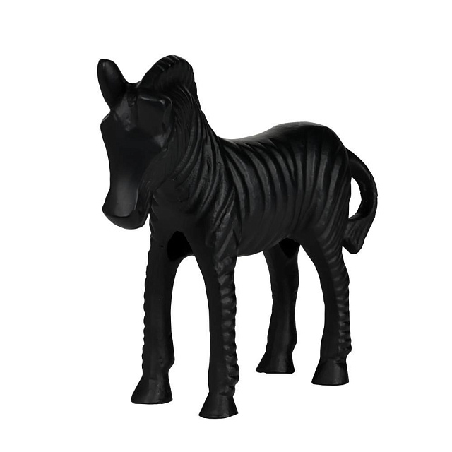 427448 Фигурка Зебра JAGNA L255, B95, H255 алюминий, черный в Москве 427448 Фигурка Зебра JAGNA L255, B95, H255 алюминий, черный