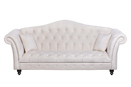 Диван с высокой спинкой для гостиниц Calee Beige
