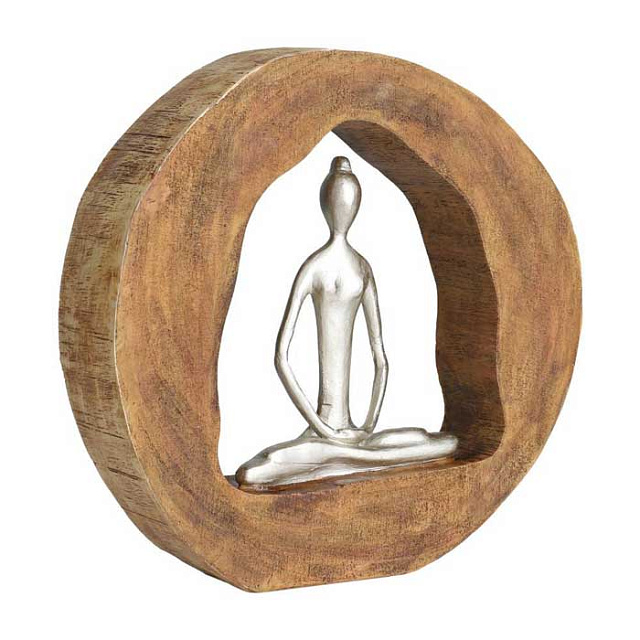 427414 Статуэтка KEMAMAN, L285, B63, H272, светло-коричневый, серебристый в Москве 427414 Статуэтка KEMAMAN, L285, B63, H272, светло-коричневый, серебристый