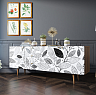 Комод "Berber" удлиненный принт 9 арт BB11/Print_09