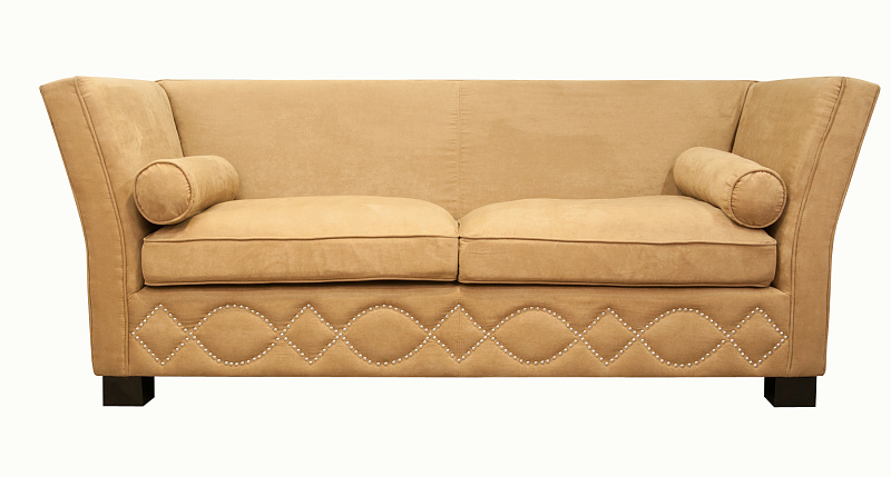 Прямой диван 3 места арт-деко Volte коричневый в Москве Прямой диван 3 места арт-деко Volte коричневый