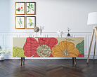 Комод "Berber" удлиненный принт 5 арт BB11/Print_05 №4