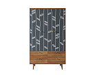 Шкаф трехстворчатый "Berber" принт 18 арт BB02/Print_18 №2