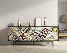 Комод с четыремя дверками "Emerson" by Kandinsky арт EM01/Print_01 №3