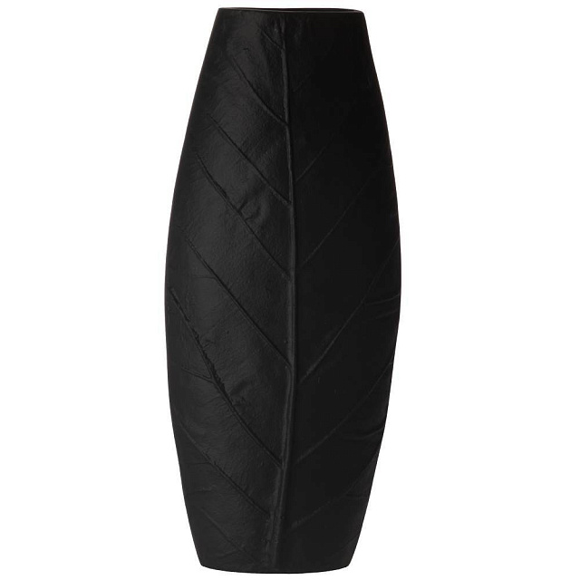 421136 Ваза декоративная MIDSALIP, L170, B70, H420, алюминий, черный в Москве 421136 Ваза декоративная MIDSALIP, L170, B70, H420, алюминий, черный